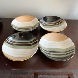 Set of  4 Home Trends Jazz 7 1/2" Soup/Cereal Bowls